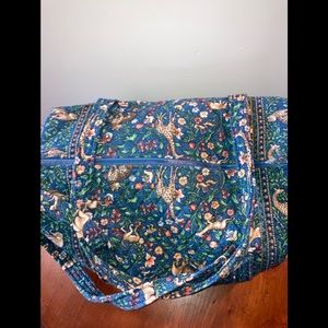 Rare Vera Bradley retired animal Kingdom pattern five piece travel set